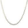 9ct Yellow Gold Curb Chain 18"