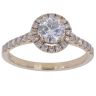 9ct Yellow Gold 1.20ct Brilliant Cut Lab Grown Diamond Solitaire Ring