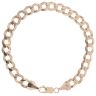 9ct Yellow Gold Curb Bracelet 8"
