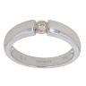 18ct White Gold 0.15ct Brilliant Cut Diamond Solitaire Ring