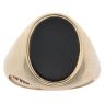 9ct Yellow Gold Onyx Signet Ring