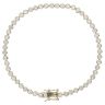 9ct Yellow Gold Cubic Zirconia Tennis Bracelet 7.5"