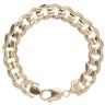 9ct Yellow Gold Curb Bracelet 8"