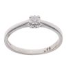 9ct White Gold 0.10ct Diamond Solitaire Ring