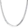 Silver Curb Chain 26"