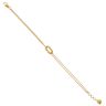 22ct Yellow Gold Fancy Link Bracelet 7"