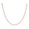 9ct Yellow Gold Square Curb Chain 24"
