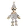 9ct Yellow Gold 0.25ct Single Cut Diamond Clown Pendant