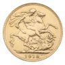 1918 George V Large Head India Full Sovereign Coin