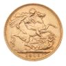 1905 Edward VII Large Head UK Full Sovereign Coin