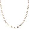 9ct Yellow Gold Square Curb Chain 18"