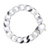 Silver Curb 9" Bracelet by Icesia