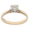 18ct Yellow Gold 0.55ct Brilliant Cut Diamond Solitaire Ring