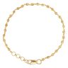22ct Yellow Gold Diamond Cut Bead Bracelet 6.5"