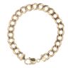 9ct Yellow Gold Curb Bracelet 9"