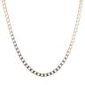 9ct Yellow Gold Curb Chain 18"