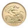1982 Elizabeth II Decimal Portrait UK Half Sovereign Coin