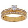 22ct Yellow Gold Cubic Zirconia Fancy Ring