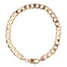 9ct Yellow Gold Curb Bracelet 8.5"