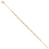 22ct Yellow Gold Duo Strand Bead Bracelet 7"