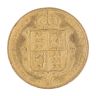 1887 Victoria Jubilee Head Shield UK Half Sovereign Coin