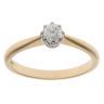 18ct Yellow Gold 0.30ct Brilliant Cut Diamond Solitaire Ring