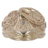 9ct Yellow Gold Saddle Ring