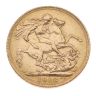 1918 George V Large Head India Full Sovereign Coin
