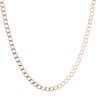 9ct Yellow Gold Curb Chain 20"