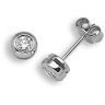 9ct White Gold 0.30ct Diamond Stud Earrings