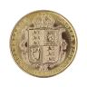 1887 Victoria Half Sovereign Coin