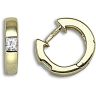 18ct Yellow Gold 0.18ct Diamond Earrings