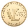 2020 The 75th Anniversary of VE Day 5 Pounds Tristan Da Cunha Coin Proof Boxed