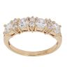 18ct Yellow Gold Cubic Zirconia Fancy Ring