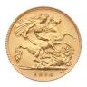 1914 George V Large Head UK Half Sovereign Coin