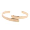 9ct Yellow Gold Crossover Torque Bangle