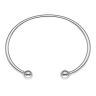 Silver Childrens Torque Bangle