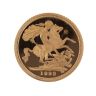 1993 Elizabeth II Third Portrait UK Half Sovereign Boxed with Proof
