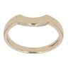 9ct Yellow Gold Plain Wishbone Ring
