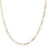 9ct Yellow Gold Figaro Chain 18"