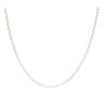 9ct Yellow Gold Long Link Curb Chain 22"