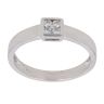 9ct White Gold 0.05ct Diamond Cluster Ring