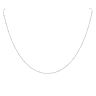 Silver Snake And Bead Chain 16" By Icesia