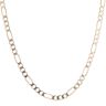 9ct Yellow Gold Figaro Chain 18"