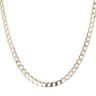 9ct Yellow Gold Curb Chain 22"