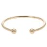 9ct Yellow Gold Plain Torque Bangle