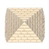 9ct Yellow Gold Pyramid Ring