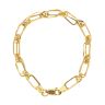 22ct Yellow Gold Double Link Fancy Bracelet 7"