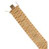 9ct Yellow Gold Watch Strap Style Bracelet 7.5"