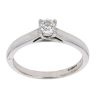 9ct White Gold 0.37ct Diamond Solitaire Ring